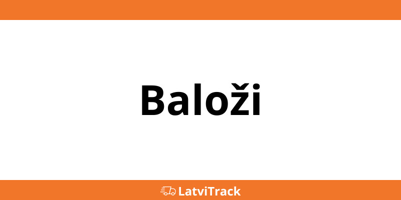 Omniva pakomāti Baloži