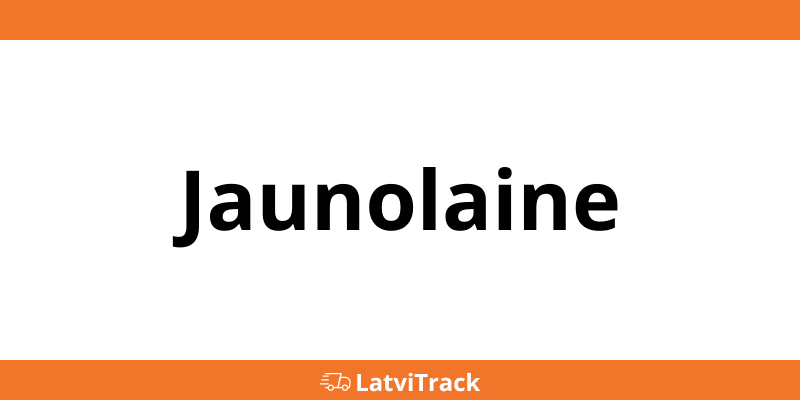 Omniva pakomāti Jaunolaine