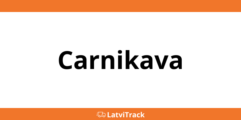 Omniva pakomāti Carnikava