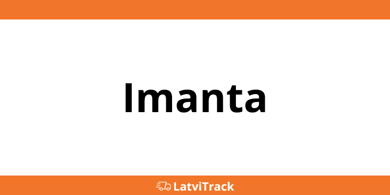 Omniva pakomāti Imanta