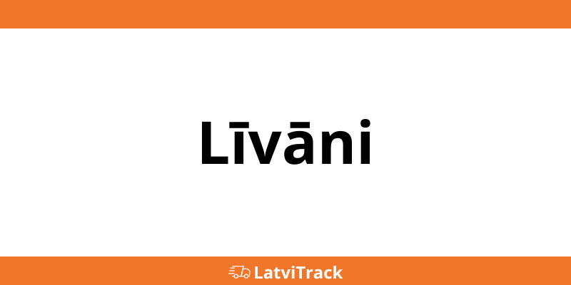 Omniva pakomāti Līvāni