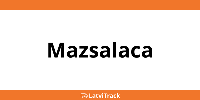 Omniva pakomāti Mazsalaca
