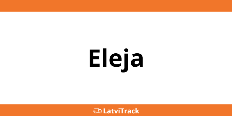 Omniva pakomāti Eleja