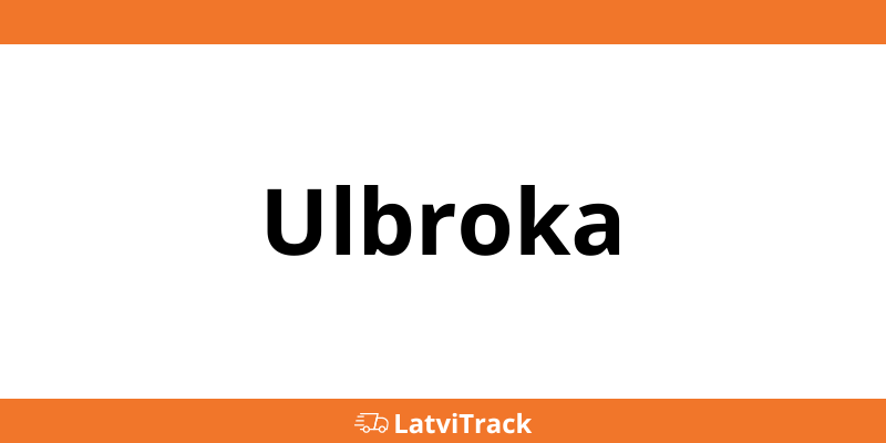 Omniva pakomāti Ulbroka
